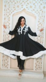 Women Umbrella Cut Party Kurti - Image 2