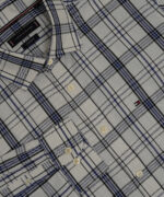 Men’s Check Full Sleeve Shirt - Cotton Fabric - Image 2