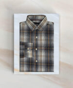 Premium Grid Cotton Shirt – Ash - Image 4