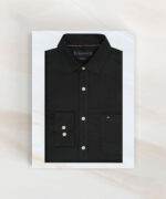 Mens Black Full Sleeve Shirt - Image 3