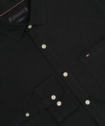 Mens Black Full Sleeve Shirt - Image 2