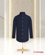 Mens Navy Blue Full Sleeve Shirt