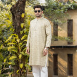 Timeless Signature -  Sand Beige Panjabi