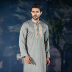 Noor Imperial - Sage Olive Panjabi - Image 2