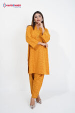 Saffron Elegance – Jafran Co-Ord Set - Image 3