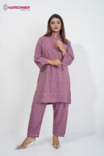 Mauve Elegance – Jafran Co-Ord Set