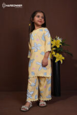 Butter Yellow Floral Co-Ord Set - Image 2