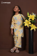 Girls Premium Viscose Fabric Co-Ord Set - Image 4