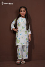 Girls Premium Viscose Fabric Co-Ord Set - Image 3
