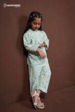 Girls Premium Viscose Fabric Co-Ord Set - Image 3