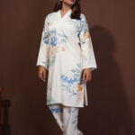 Women Off-White Floral Print Co-Ord Set