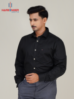 Premium Black Cotton Shirt
