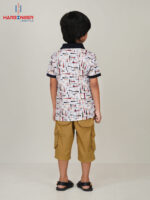 Boys Geometric Pattern Polo - Image 3