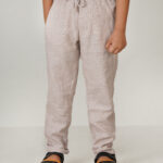 Boys Sandstone Remi Cotton Trouser