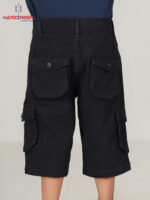 Boys Jet Black Cargo 3-Quarter Pant - Image 2