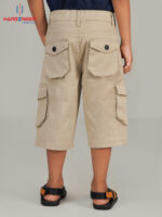 Boys Light Ash Cargo 3-Quarter Pant - Image 2