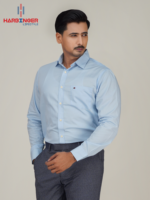Men's Premium Fine Cotton Formal Shirt - Sky Blue