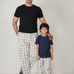 Legacy Grid Cotton Trouser Set