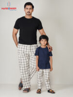 Legacy Grid Cotton Trouser Set