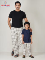Legacy Grid Cotton Trouser Set