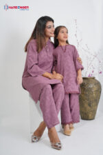 Mauve Elegance Mother & Daughter Set - Image 2