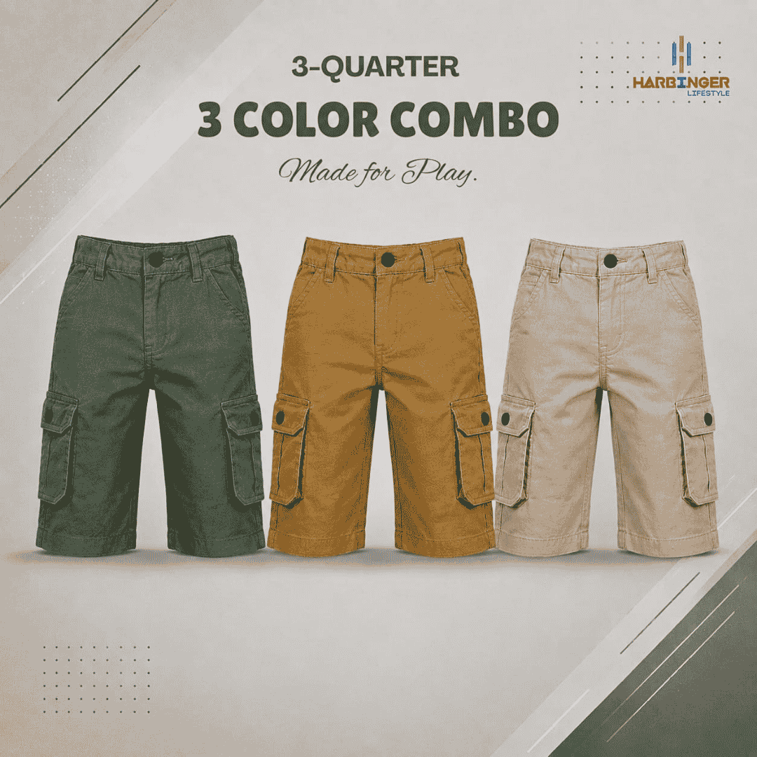 Boys 3-Quarter 3-Color Combo 3-Quarter Combo